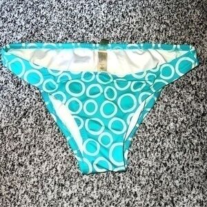 Blue & White Victorias Secret Small Bikini Bottoms